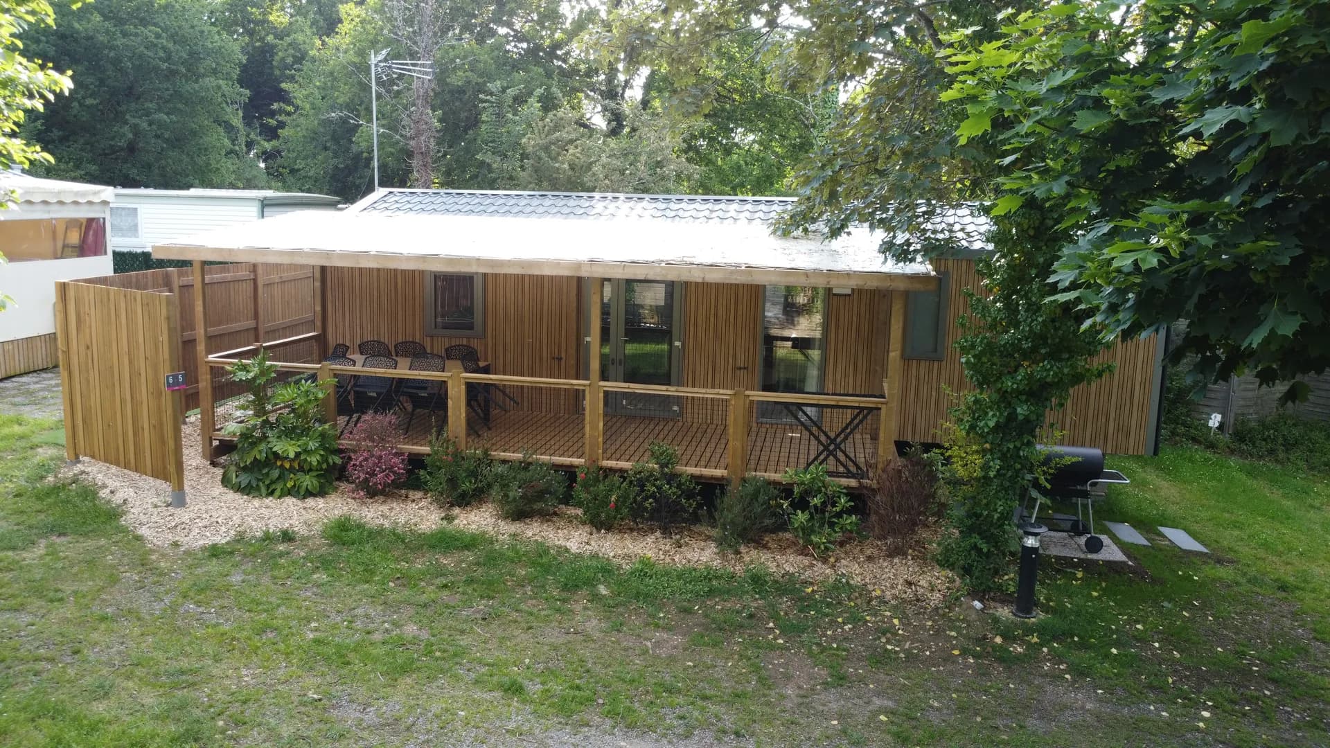 Mobil-home 3 chambres camping les parcs