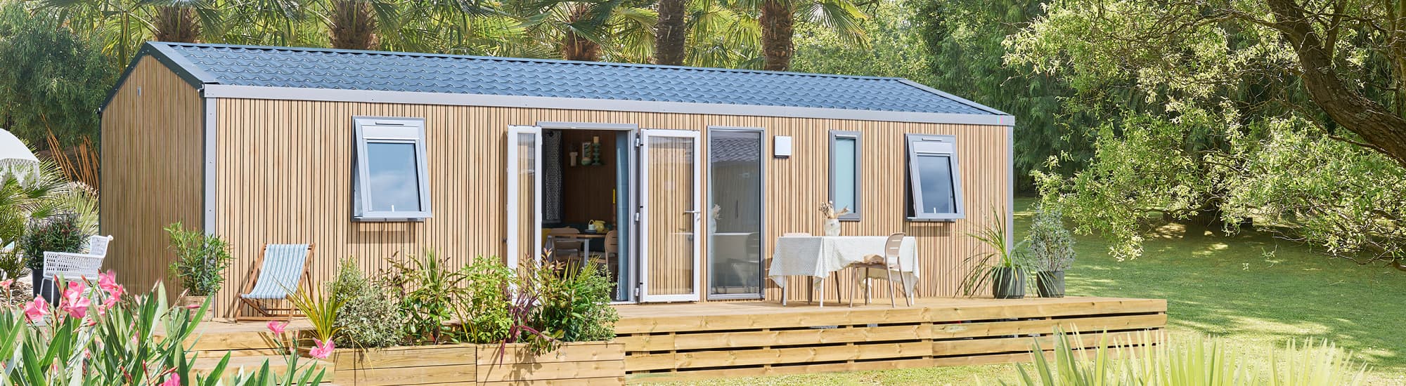 Visuel non contractuel du mobil-home Toscane family au camping les parcs